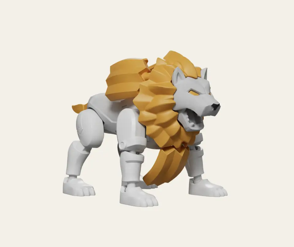 Transformers Defender Version DV07 - Leo Prime (Beast Mode)