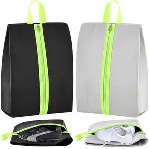 Proof Shoe Cleat Bag for Travel Odor Absorbing Lightweight Golf Soccer Shoe Storage Organizer Shoe Pouch with Zipper for Gym Sports Travel Work Golf Accessories