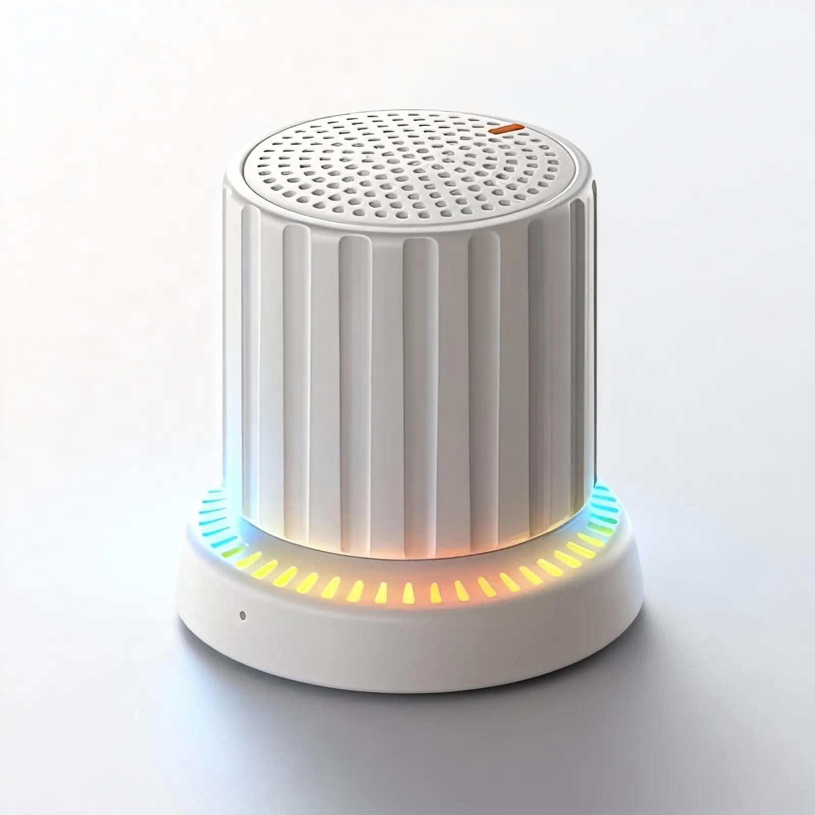 DESMOND DE415A Magnetic Attraction Rotary Bluetooth Speaker, IPX7 Water Resistance, Mini Phone Stand Speaker, with Music, Light and Full Bass Effect, Magnetic Knob Bluetooth Audio Mini Magnetic Speaker for Outdoor Use, Portable and with Long Battery Life