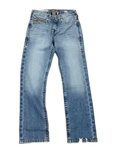 ARIAT Mens Jean Baltmore M8 Modern Fit Slim Leg 10048251 Streetwear Casual Soft Shell Pants for Everyday Wear Beige Denim Trouser with Pocket Comfort Style Durability