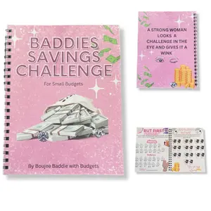 Baddies Savings Challenge Book