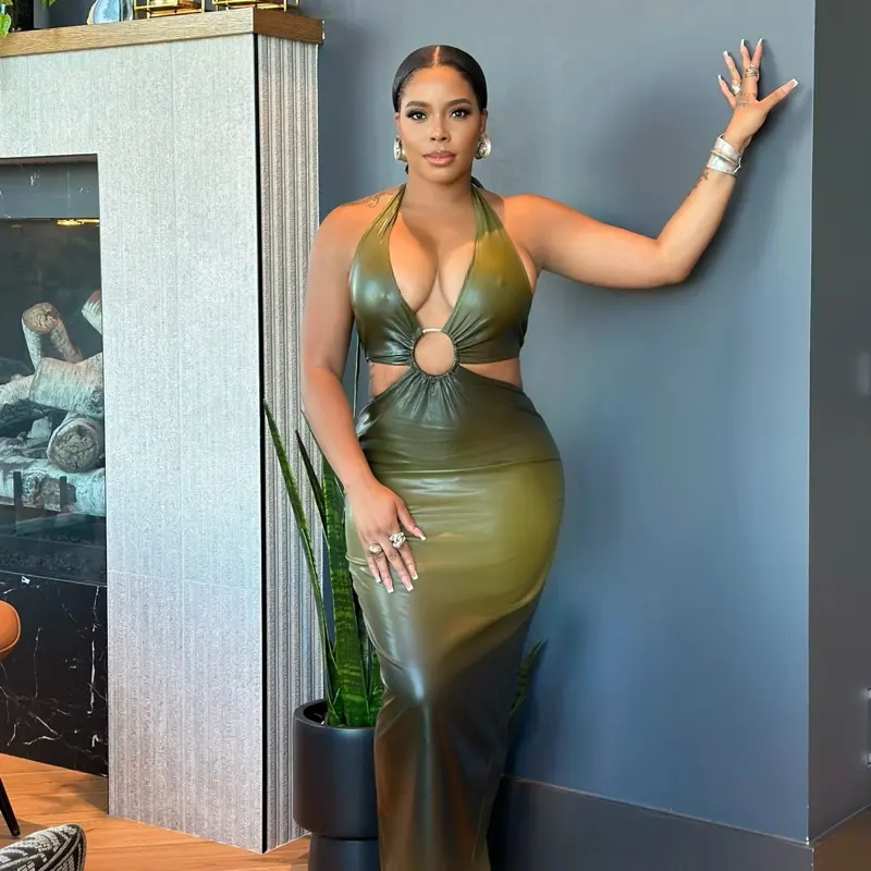 Slime Bodycon Dress - Casual Women's Attire with Unique Design, Elegant Fit, and Comfortable Fit for Everyday Wear - Womenswear