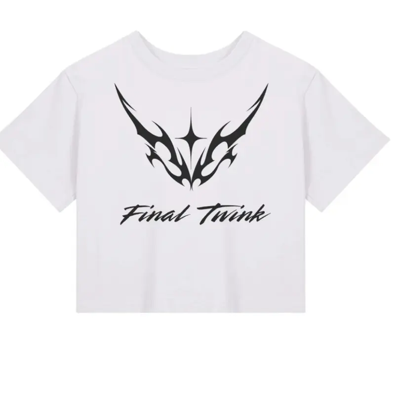 Final Twink Shirt Gay Man Streetwear Menswear Top Tshirt Shortsleeve