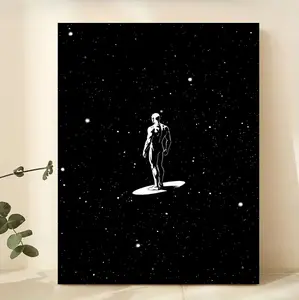 [Up to 65% Off][Free Shipping][No Frame] Classic Realistic Superhero Universe Graphic Paper Art Print - Artistic Wall Decor, Perfect Gift for Movie Fans, Ideal for Bedroom