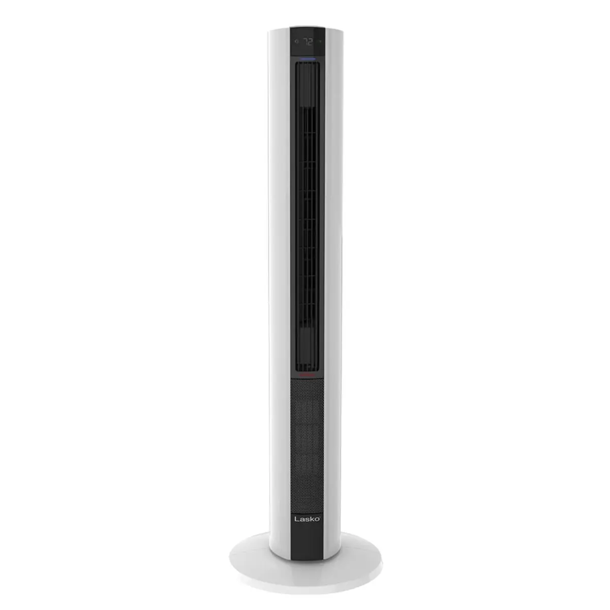 Lasko FH500 Fan & Space Heater Combo Tower - Base Stand, Digital Control Panel, Floor-Mounted, Heat Relief, High Output Home Appliance, Base Stand Tower Fans, Digital Control Panel Tower Fans