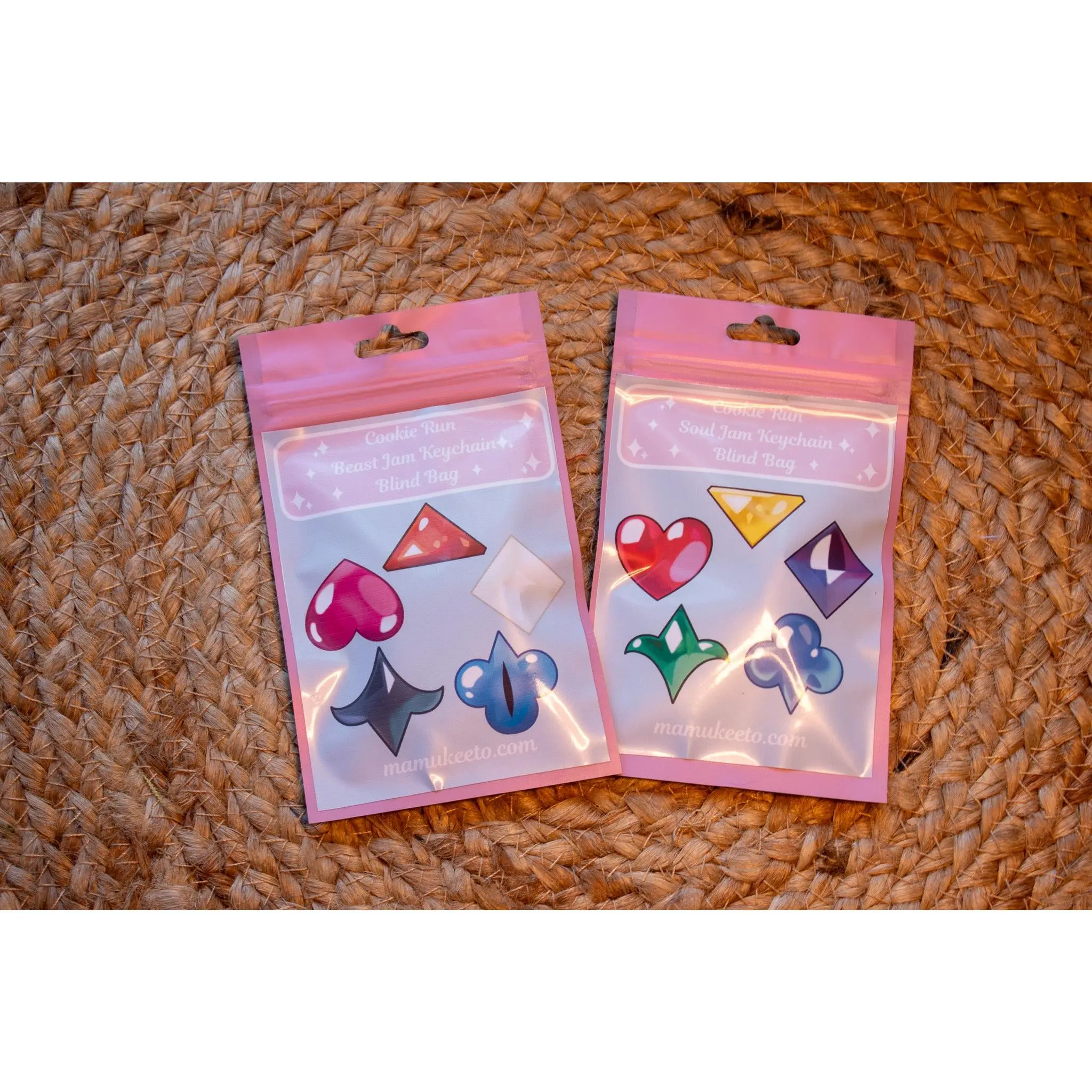 CRK Beast Jams 2" Blind Bag Keychains | Glitter Epoxy Front
