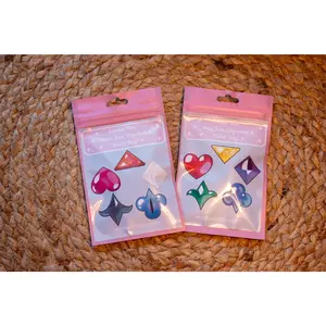 CRK Soul Jams 2" Blind Bag Keychains | Glitter Epoxy Front