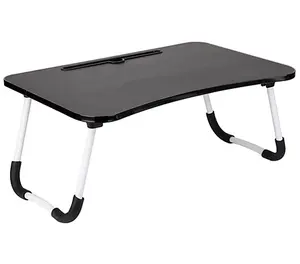 Portable Foldable Laptop Bed Table with Tablet Holder Multi Purpose Lap Desk for Sofa Couch Floor Work Study Tray