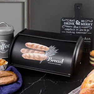 Bread Box with Flip Lid, Durable Plastic Bread Container, Keeps Bread Fresh Longer, Ideal for Kitchen Storage Solutions, Reusable Food Organizer