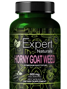Expert Naturals Epimedium Herbal Supplement Capsules, Dietary Health Supplement