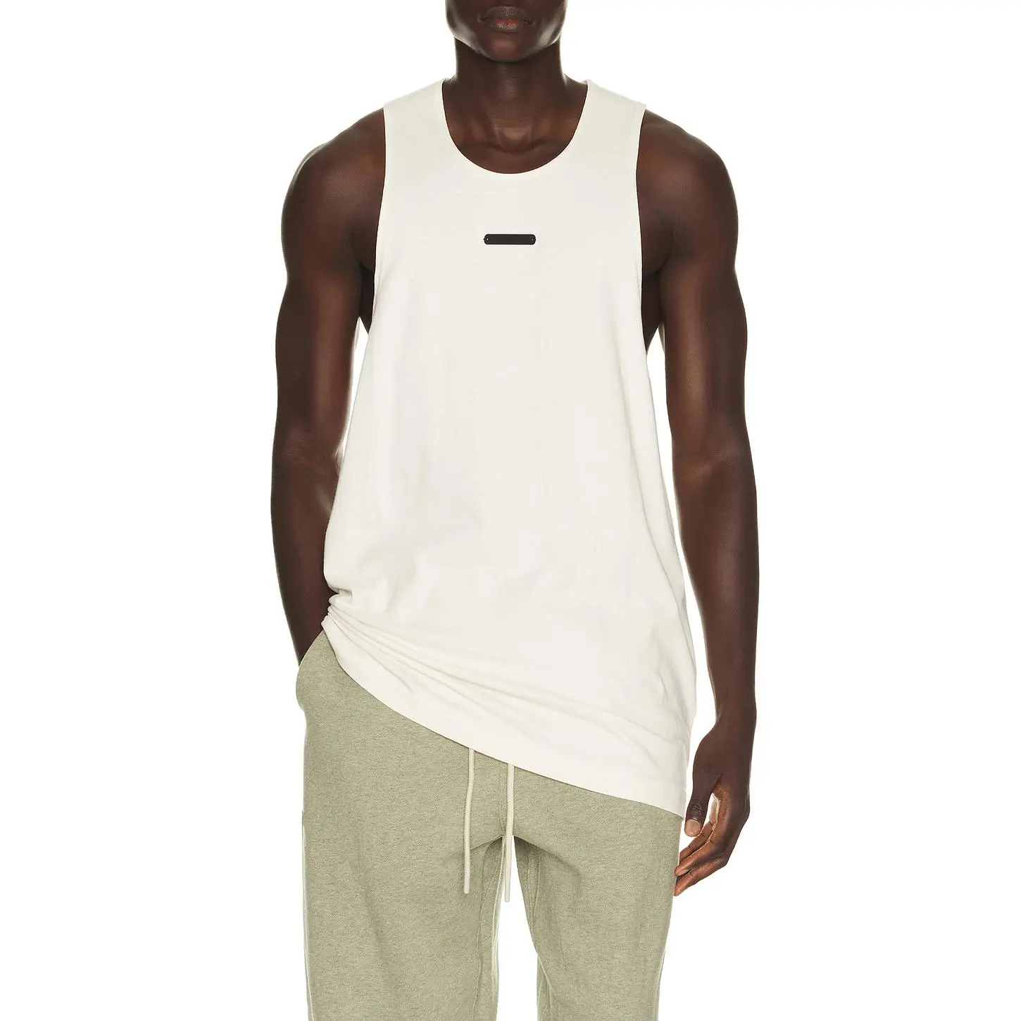 Fear of God ESSENTIALS Tank in Ivory