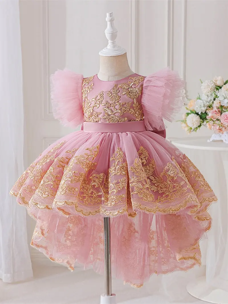 open lace back dress Amazon.com: Girls Dress Summer Children's Clothing Flying Sleeves Flower  Printed Princess Dress Girl Wedding Dress (Blue, 3-4 Years): Clothing,  Shoes & Jewelry