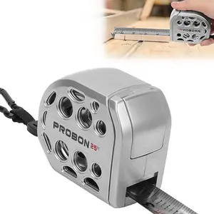 16FT Retractable Tape Measure Stainless Steel Measuring Tape With Double sided Scale Waterproof Portable AutoLock Ruler With Magnetic engineer