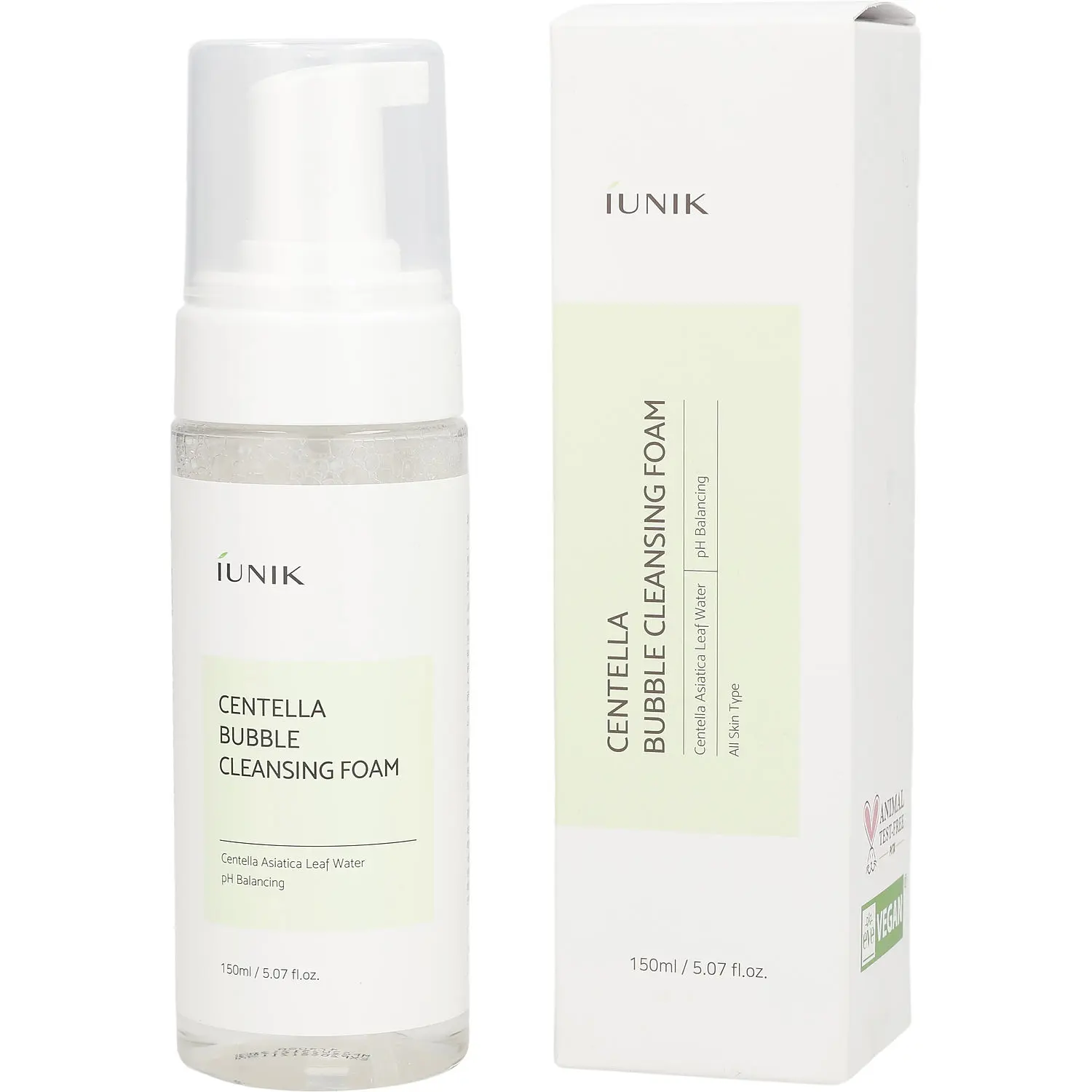 Iunik By Iunik Centella Bubble Cleansing Foam For Women
