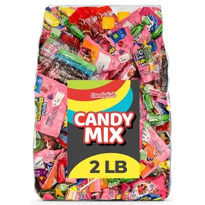 Bulk Candy Individually Wrapped 2 LB, Candy Variety Pack for Pinata, Goodie Bags & Party Favors