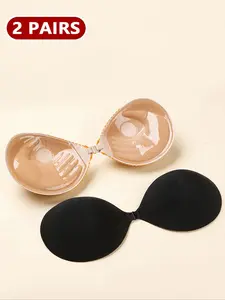 Women's Push Up Silicone Nipple Cover, Invisible Self-adhesive Breast Lift Nipple Cover, Women's Lingerie Accessories for Wedding Party, Minimizer Underwire