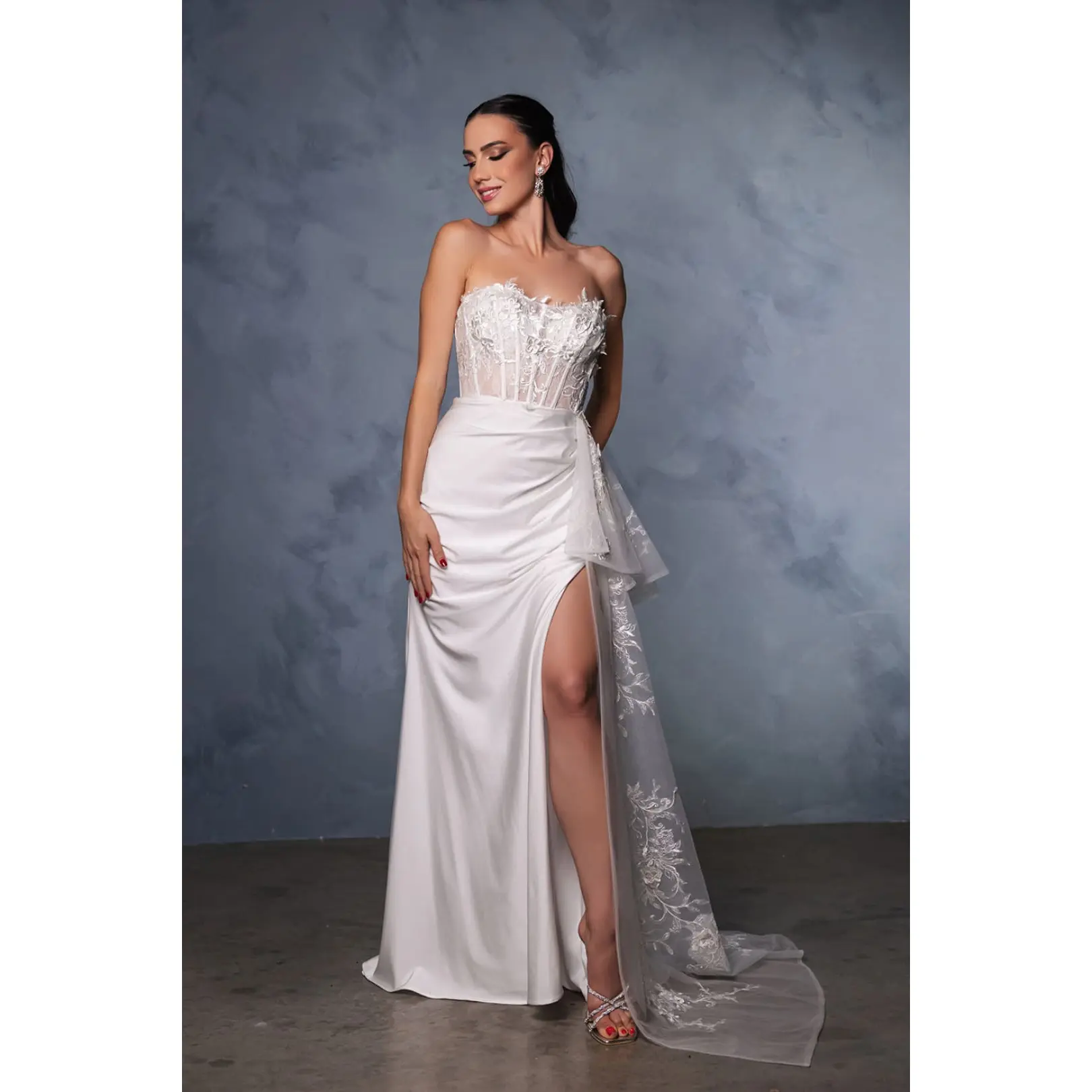 Sheath Wedding Dresses | Ivory Bridal Gown by MQ2072 Sheath Wedding Dresses | Ivory Bridal Gown by MQ2072
