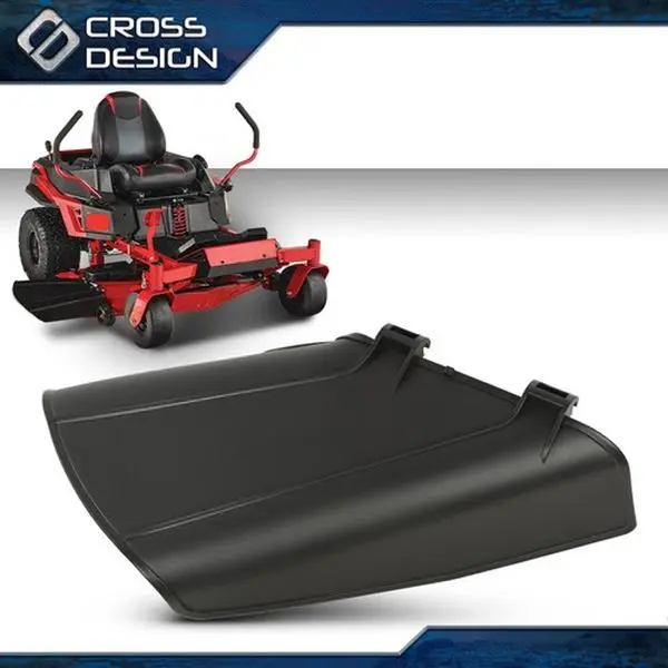 CROSSDESIGN Riding Lawn Mower Deflector Replacement Part #112-3951 for Black Models, Factory Direct Pricing, Durable Accessory, Limited Life Guarantee, For Mower Deflector Needs