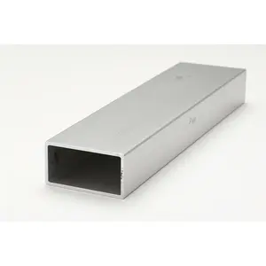 4" x 1" x 1/8" Aluminum Rectangle Tube 6063-T5 Hollow 0.125” Pipe 11ga Structural Metal Tube for Fabrication Construction