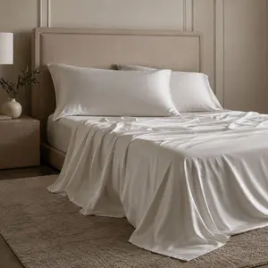 Heritage Premium Bamboo Sheet Set - Soft Bedding Linens for Bamboo Sheets Enthusiasts