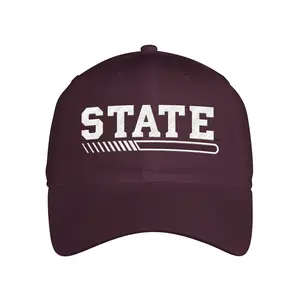 adidas Mens Mississippi State Bulldogs Adjustable Cap Casual - Red