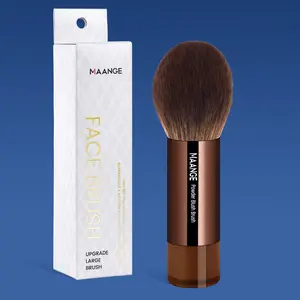 Professional Large Loose Powder Brush, Soft Bristles Cosmetic Brush, Multifunctional Face Makeup Brushes for Blush, Bronzer, Contour, Highlighter, Setting Powder Brush