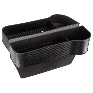 Stalwart Car Seat Gap Filler 2-Pack Front SeatOrganizer Set