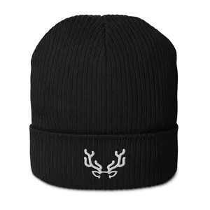 Organic ribbed beanie