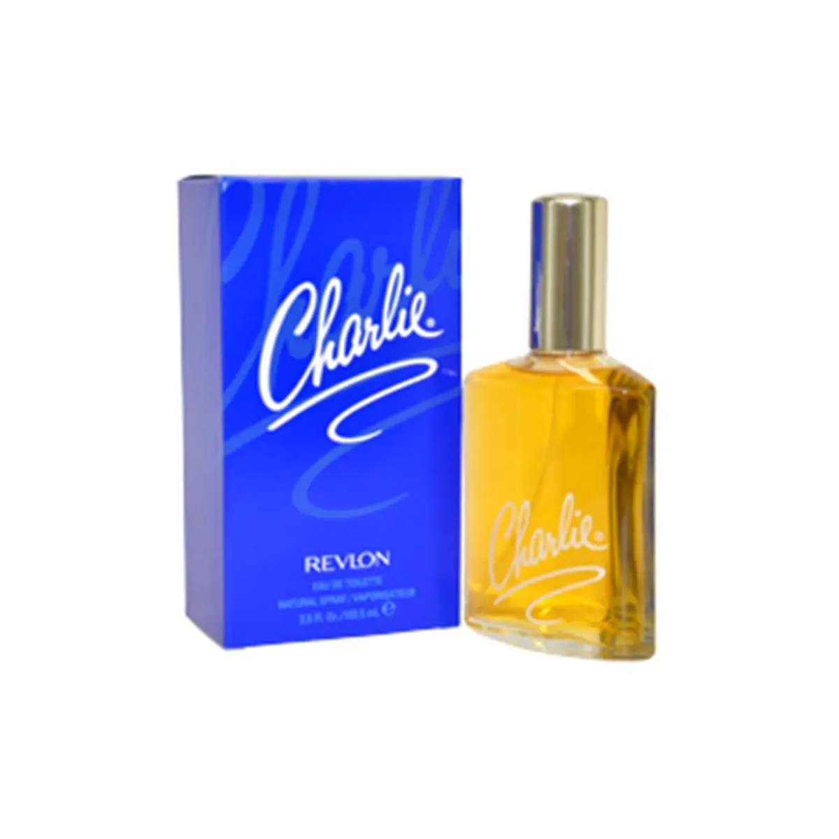 REVLON Charlie Blue Women's Fragrance - 3.3 fl oz EDT Spray, EDP Spray, Aromatic Floral Perfume with Jasmine & Geranium Blend, Recommended for Daytime Wear (Introduced in 1973), Daywear, Jasmine Blend, Musk, Flowers, Female, Daytime Use, Spray Bottle, Sig