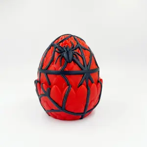 3D Printed Spider-Themed Storage Jar - Home Organizer Container for Small Items, Home Supplies Essential