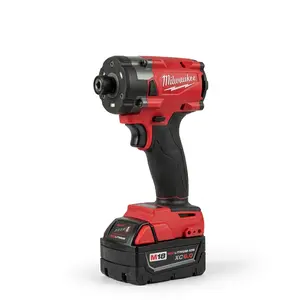 Milwaukee M18 FID3 18V Brushless High-Torque 1/4 in Hex Drive Power Tool Kit, 300Nm Fastening Torque, 4-Speed Impact Control, Cordless Set with 1 Battery, 1 Charger (2026), Tools for Mechanics
