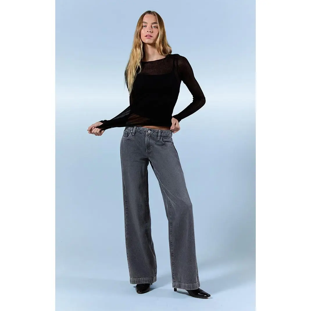 Pacsun Women's Casey Low Rise Baggy JeansÂ Gray