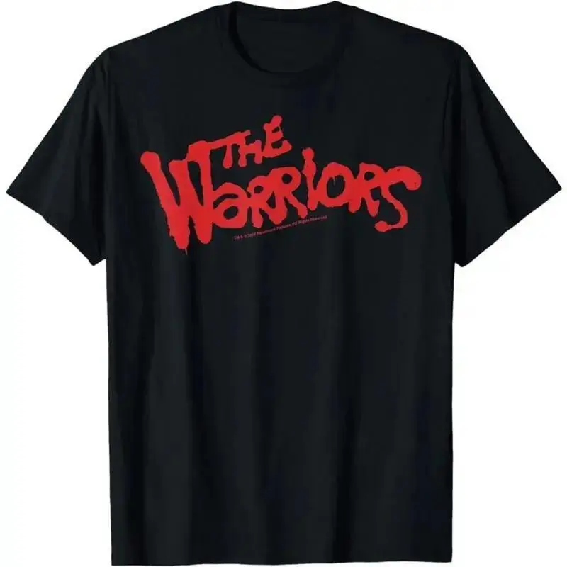 Men's Classic The Warriors Original Title Logo Printed Casual Streetwear Crewneck Top, Unisex for Women, Prints