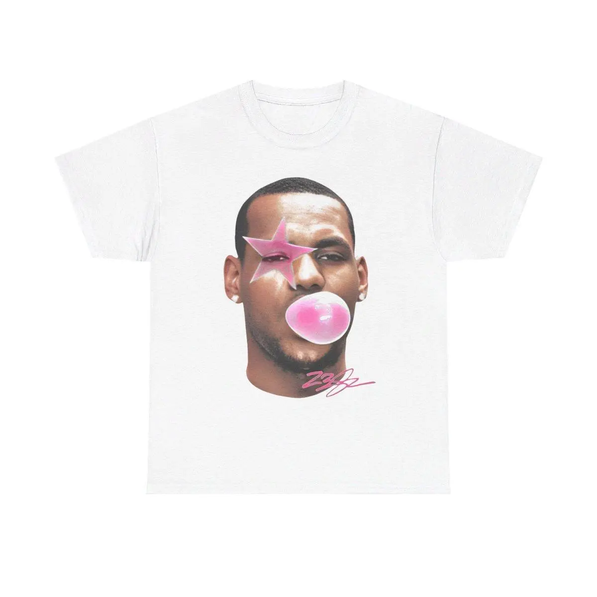 LeBubbleGum Vintage Goat Basketball Tee Casual Cotton Menswear Retro Shirt T-Shirt Top Graphic Underwear Tshirt Streetwear Shortsleeve
