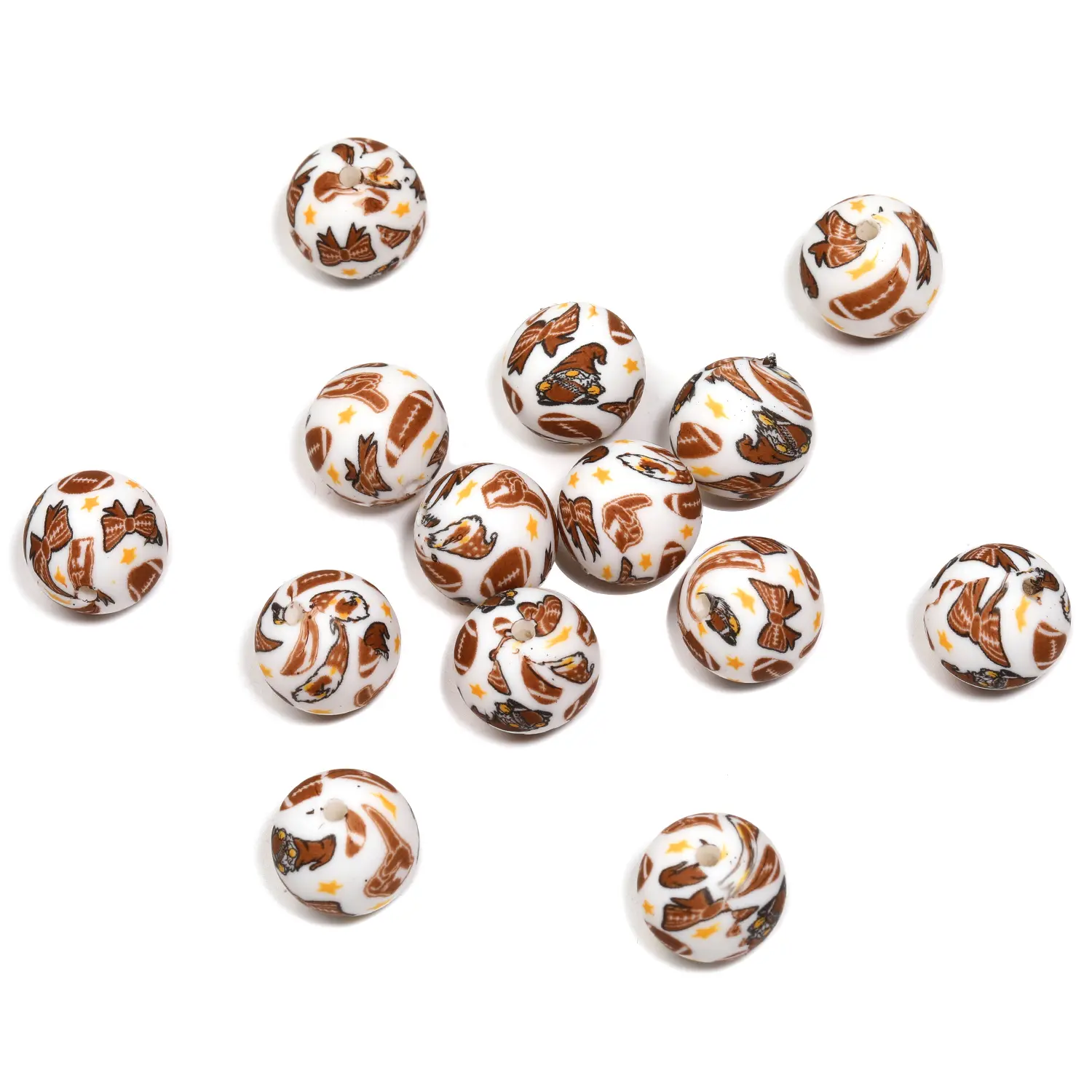 138. HX339012 30PCS Beads （15mm）