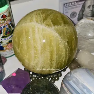 HIGH QUALITY Natural Citrine Sphere / Tower / Free Form Home Ornamet