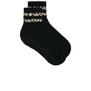Souls. Reset, Refocus, Refuel Socks in Black Cheetah