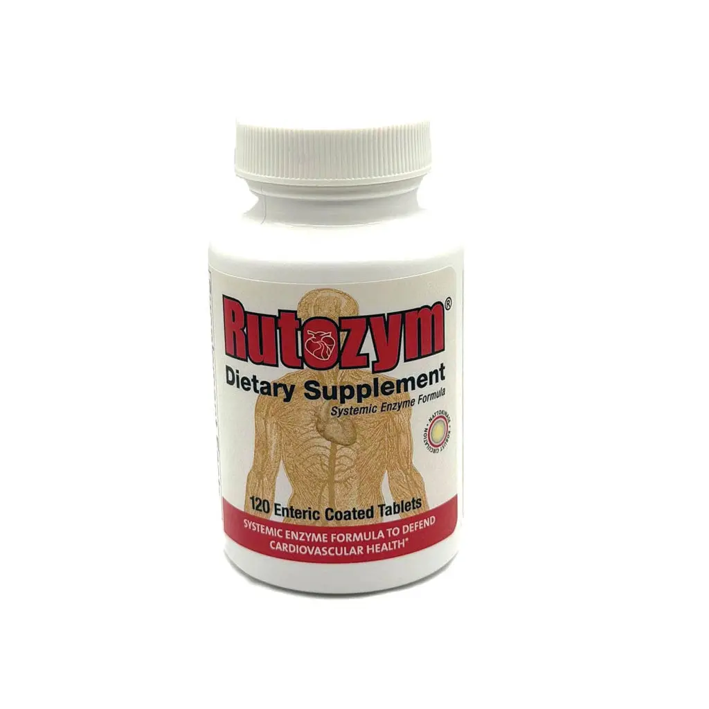 Rutozym Joint & Mobility Multi-Ingredient Herbal Plant Vitamins Supplements - 120 Tablets, European Dietary Supplement for Healthy Nutritional Support, Cardio Boost, Multi-Ingredient Vitamins Supplements