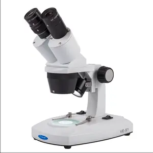 VELAB VE-S1 2-4x Binocular Stereoscopic Microscope, Basic Teaching Supplies, Visual Learning Tools for Office & Educational Use