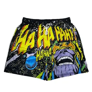 Beginning in 1973 Movie Shorts Men's Full Print Mesh Shorts With Four Pockets Valentine's Day gift