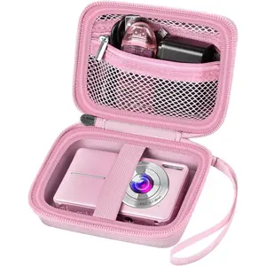 Digital Camera Case Compatible with VAHOIALD FHD 1080P/ for CAMKORY Digital Point and Shoot/for KODAK PIXPRO FZ45-BK 16MP Vlogging/for IWEUKJLO/for Nsoela, Holder for SD Card More-  (Box Only)