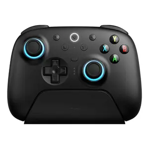 8BitDo Ultimate 2 Wireless Controller with Hall Effect Triggers, TMR Joysticks and Integrated Charging Dock - Black - 81HE02