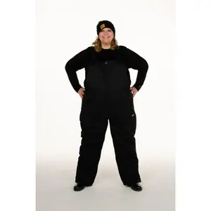 Arctix Plus Size Insulated Bibs - Black | 1450X