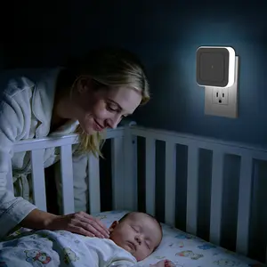Night Light, Night Lights Plug into Wall 4-Pack, Dusk to Dawn Nightlight, Plug in Night Light Led Night Lights for Bedroom, Bathroom, Hallway White Home Lighting