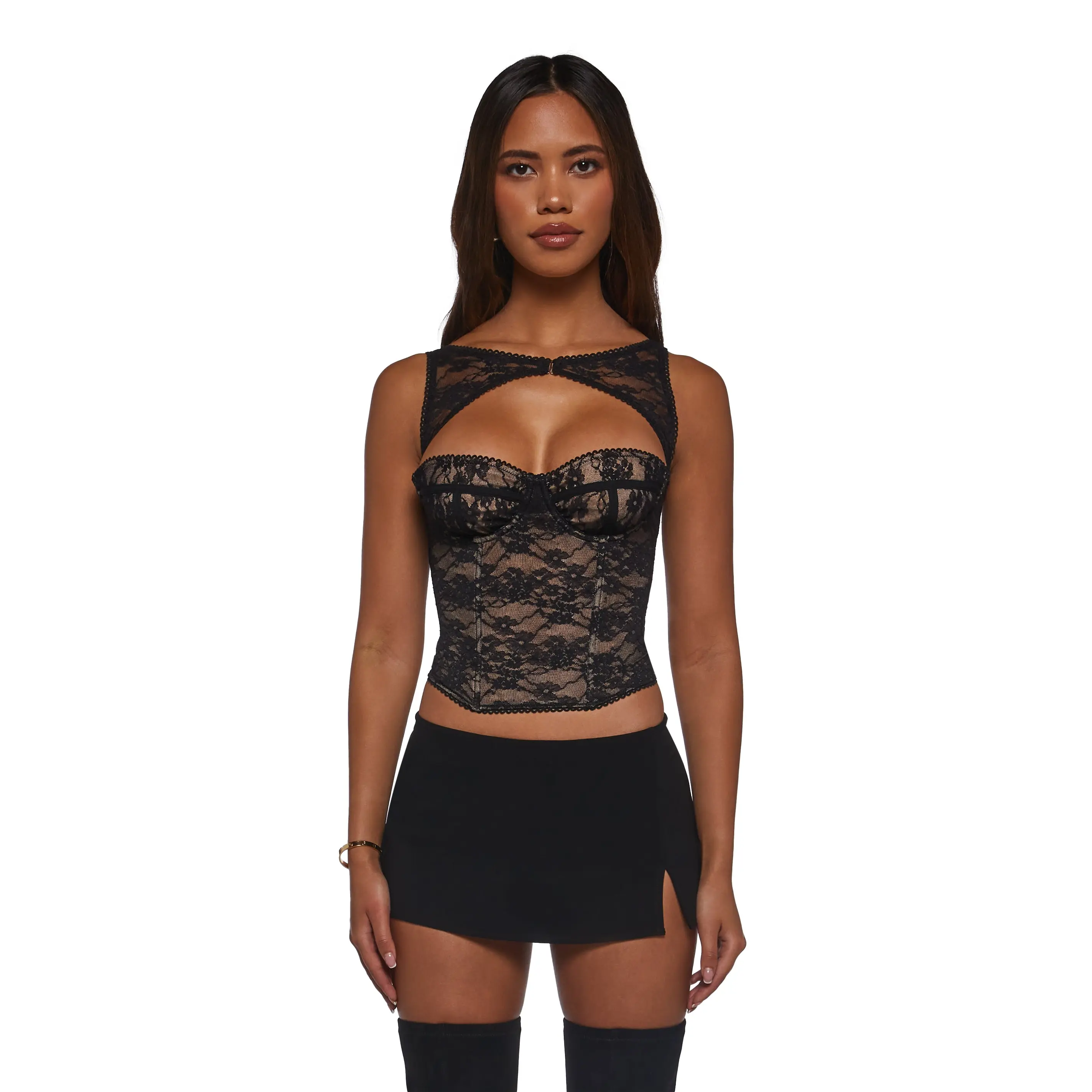 Total Siren Lace Corset Top
