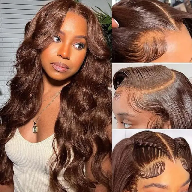 【LIVE】HD Pro.2.0 lace Megalook Zero-Wear Truly Snap & Go HD Lace Wig Dark Brown 13x6 Glueless 100% Human Hair Wigs Seamless Fit All Skins