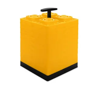 Camco FasTen RV Leveling Blocks - 10 Pack, Yellow (44514)