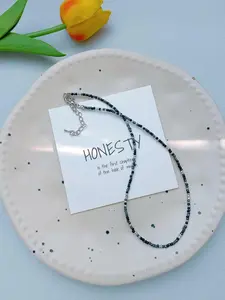 Boho Style Beaded Necklace, Clavicle Chain Necklace for Women, Fashion Jewelry for Party, Daily Decor, Trendy All-match & Exquisite Jewelry for Birthday Gift