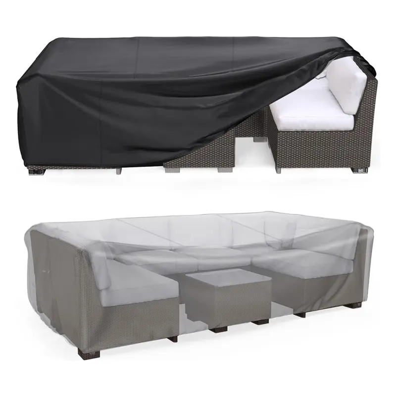 Outdoor furniture covers, garden waterproof and dustproof sofa covers, Waterproof couch cover, heavy-duty courtyard furniture covers, waterproof, Sofa Couch Protector, Couch Covers For Sofa