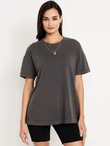 Old Navy Women's Oversized EveryWear Tunic T-Shirt